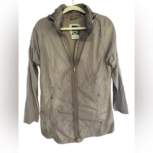 Women's Light Purple Hooded Jacket Large